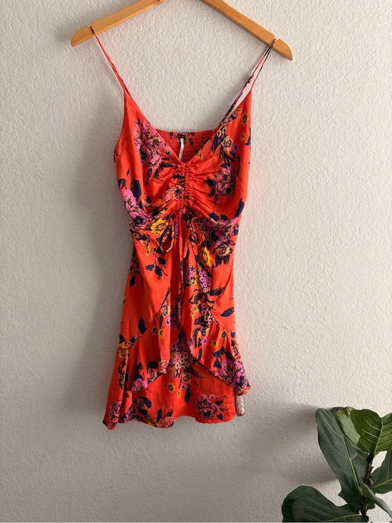 Free People Dresses & Skirts - Free People "Happy Heart" Mini Dress SMALL